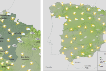 El tiempo hoy martes