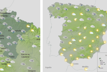 El tiempo hoy domingo con riesgo importante por nieve y viento