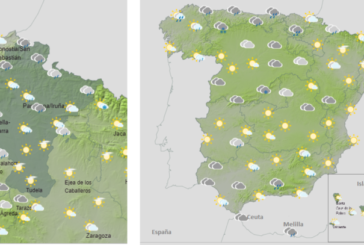 El tiempo hoy martes