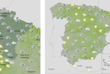El tiempo hoy jueves
