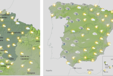 El tiempo para hoy miércoles