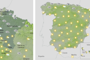 El tiempo hoy domingo