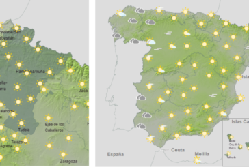 El tiempo hoy martes