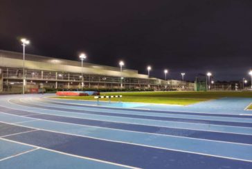 La pista de atletismo del Estadio Larrabide contará con proyectores tipo LED