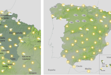 El tiempo hoy sábado