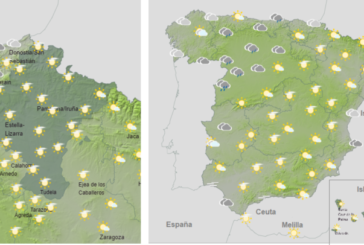 El tiempo para hoy jueves
