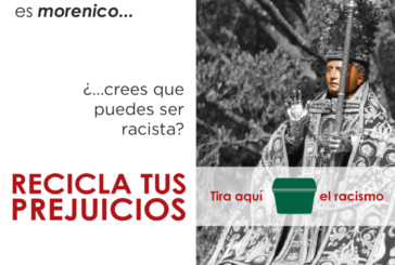 “Tira aquí tu racismo. Recicla tus prejuicios” frase en 500 contenedores de basura en Navarra