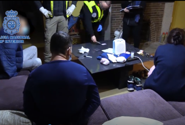 Desmantelado en Madrid un laboratorio clandestino capaz de producir 650 kg de cocaína al mes