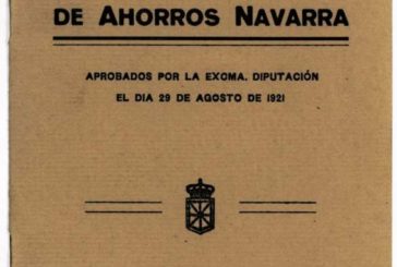 El Archivo organiza una microexposición sobre el centenario de la Caja de Ahorros de Navarra