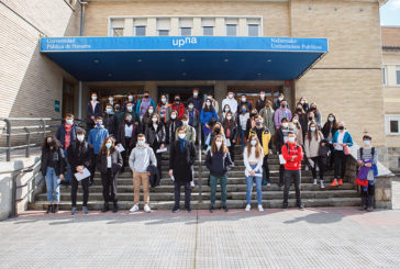 Pablo Calderón, de Irabia-Izaga, e Ignacio Aramendia, de Miravalles-El Redín, ganadores de la Olimpiada de Física local