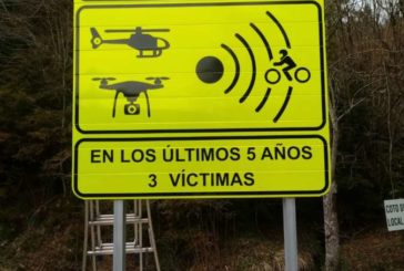 Colocadas en Navarra las nuevas señales de Radar para motoristas