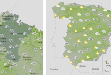 El tiempo para hoy lunes