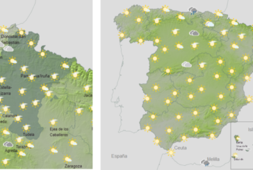 El tiempo hoy domingo