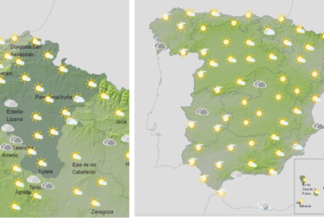 El tiempo hoy jueves