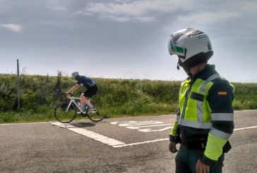 Trasladado al CHN en helicóptero un ciclista por caída en Cárcar (Navarra)