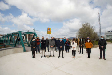 Nueva pasarela de Sarriguren entre Erripagaña y la Ciudad de la Innovación