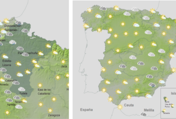El tiempo para hoy martes
