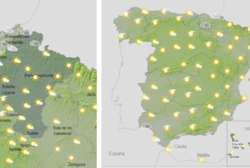 El tiempo para hoy jueves