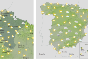 El tiempo para hoy martes