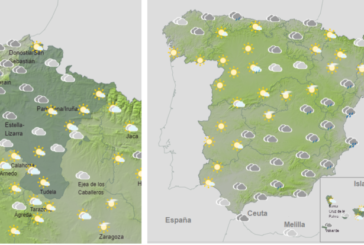 El tiempo para hoy domingo