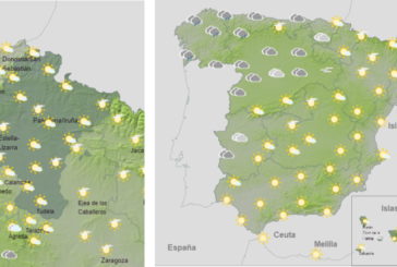 El tiempo para hoy jueves