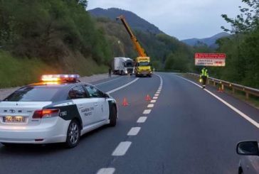 Sufre un accidente por avería en los frenos en N 121