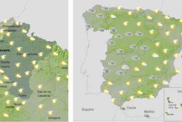 El tiempo hoy martes