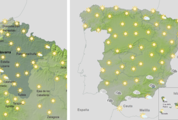 El tiempo para hoy sábado