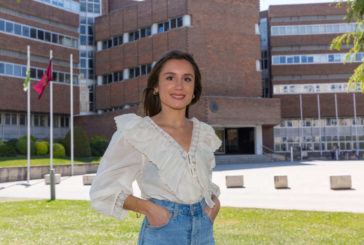 Andrea Azparren, número 9 en el examen de Enfermería Interna Residente