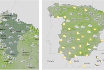 El tiempo para hoy martes