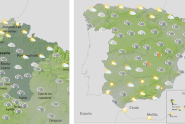 El tiempo para hoy jueves
