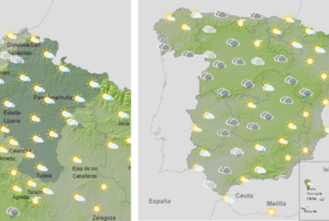 El tiempo para hoy viernes