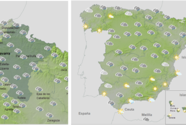 El tiempo para hoy domingo