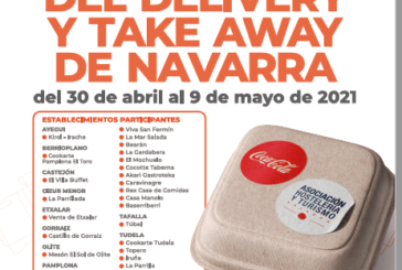 Hostelería y Turismo de Navarra inicia la campaña 'Semana del Delivery el Take Away'