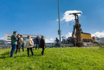 Universidad de Navarra realiza las pruebas de geotermia donde irá ubicado el nuevo Museo de Ciencias