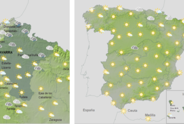 El tiempo para hoy viernes o