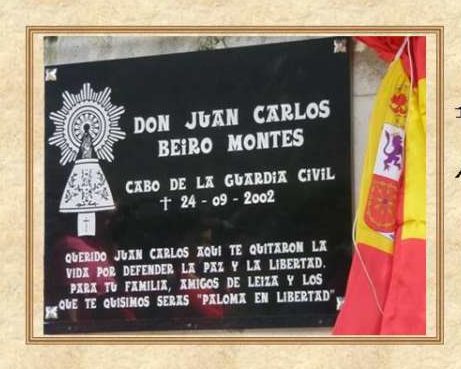 Leiza (Navarra) recuerda a Juan Carlos Beiro asesinado por ETA