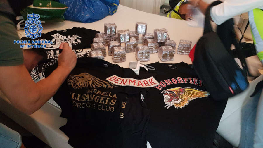 Detenidos en Marbella 3 miembros de «Los Ángeles del Infierno»