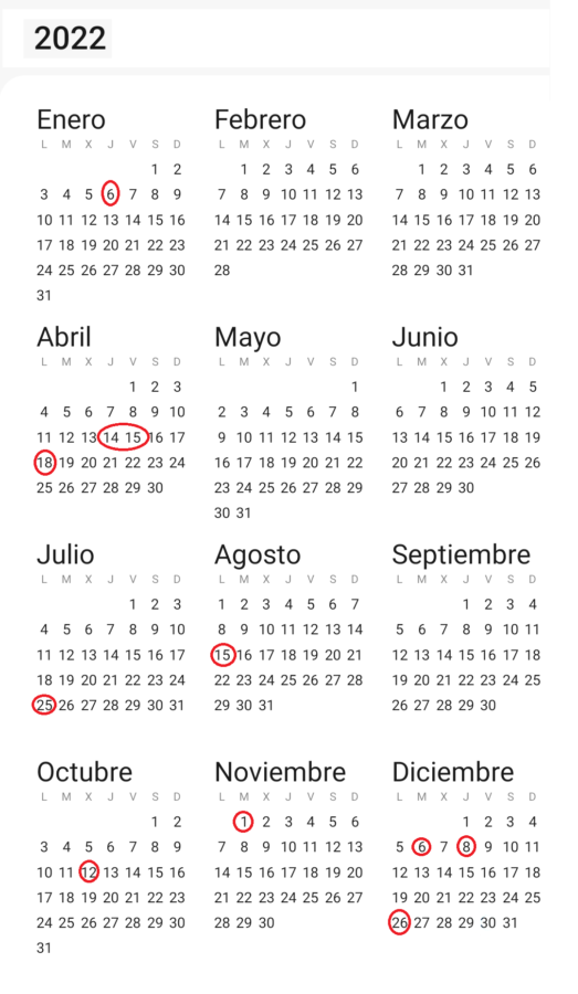 El Gobierno de Navarra declara los días festivos de 2022