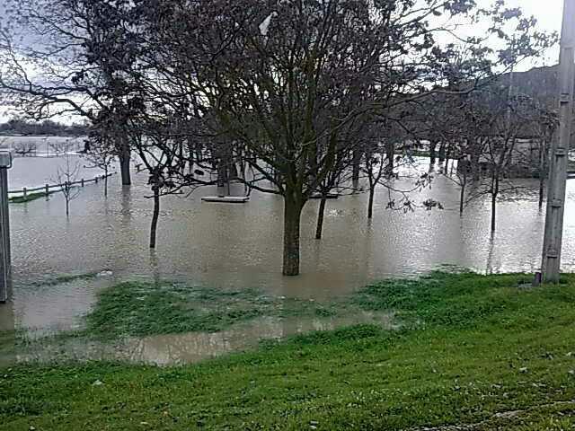 Chivite pedirá a Sánchez declare zona catastrófica a Navarra por inundaciones