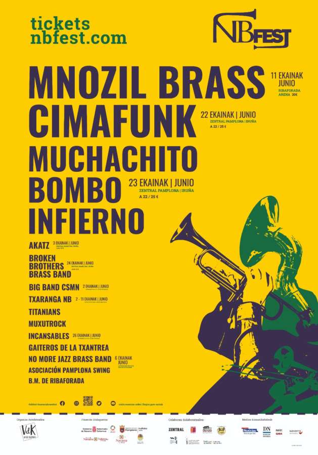 La Big Band del Conservatorio de Música de Navarra inaugura el NB Fest
