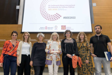 El Ayuntamiento de Pamplona recibe el accésit del IV Premio Internacional de Evaluación de Políticas Públicas