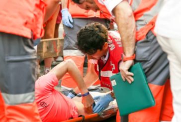6 trasladados a urgencias en el 6º Encierro con un herido por asta de toro