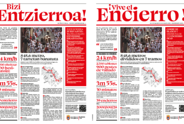El Ayuntamiento de Pamplona edita un ‘periódico’ de San Fermín