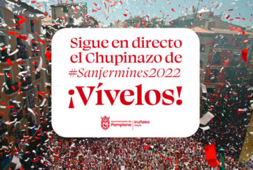 El Ayuntamiento de Pamplona retransmitirá en directo el Chupinazo San Fermín 2022