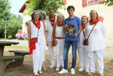 Guillermo Hermoso de Mendoza  premiado ayer en Bayona