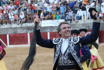 Siete orejas y rabo para los Hermoso de Mendoza en Bocairente