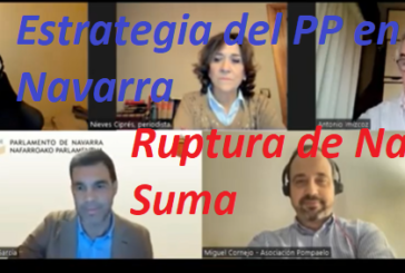 García fija la estrategia del PP en Navarra tras la ruptura de Navarra Suma