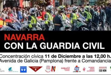 JUCIL agradece y se suma a la concentración de apoyo a la Guardia Civil