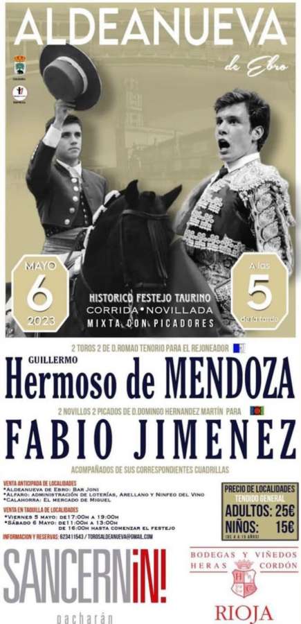 Tauronavarra publica su cartel para el 6 de mayo